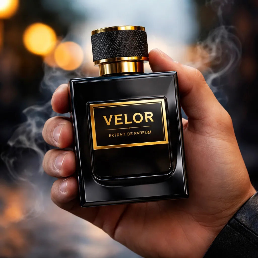 Velor Extrait de Parfum – Gece Boyu Etkili Yoğun Erkek Parfüm (50 ML)